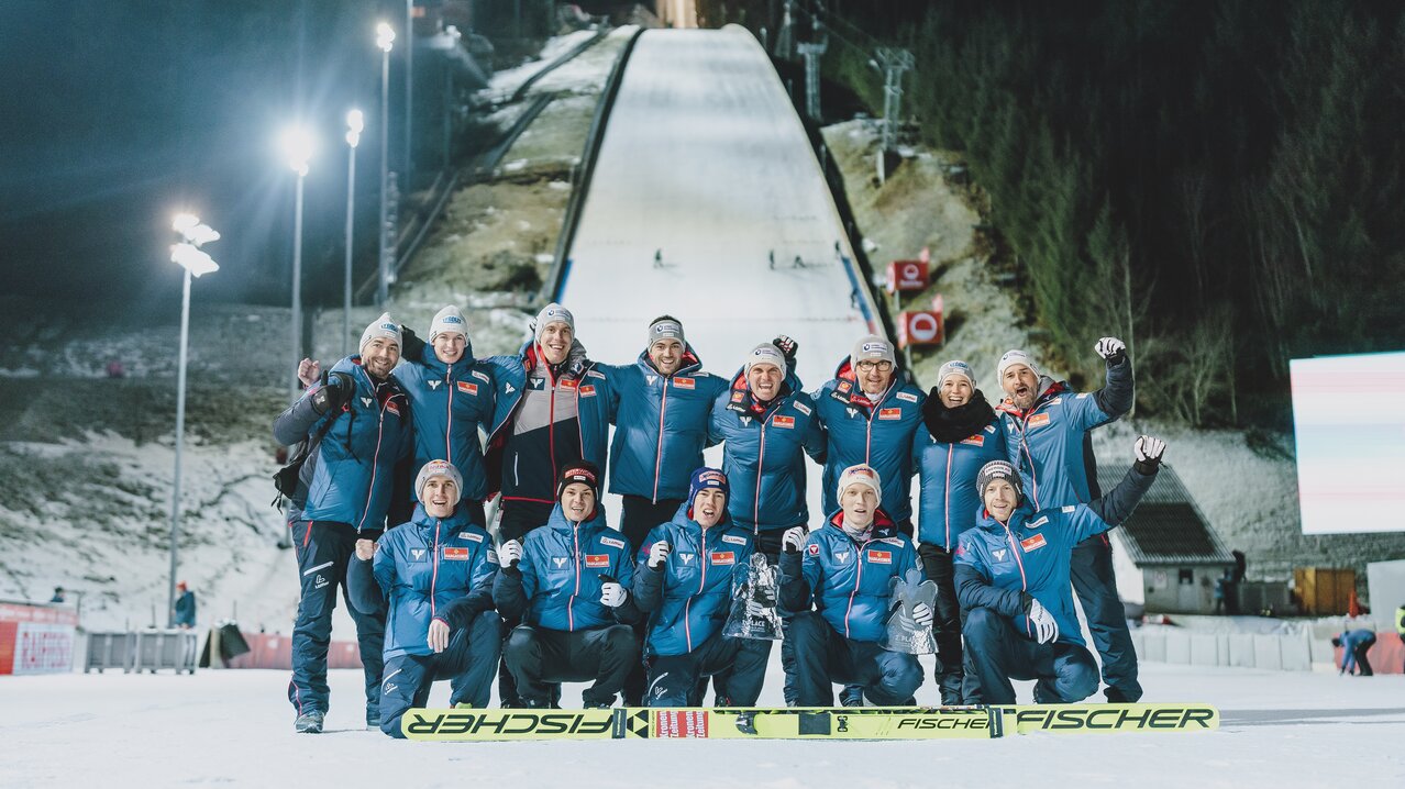 Engelberg Skispringen Team | © EXPA