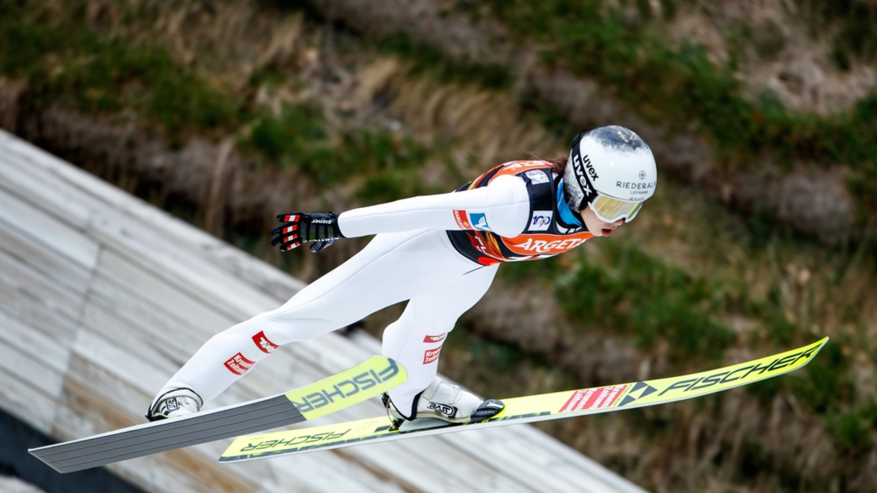 Lisa Eder Planica Flug | © GEPA